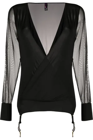 MAISON CLOSE Madame Rêve wrap playsuit