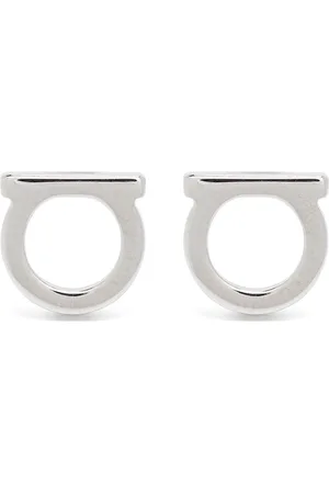 Salvatore Ferragamo Gancini stud earrings