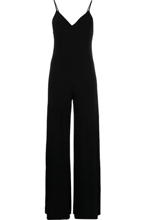 Norma Kamali Plunging V-neck jumpsuit
