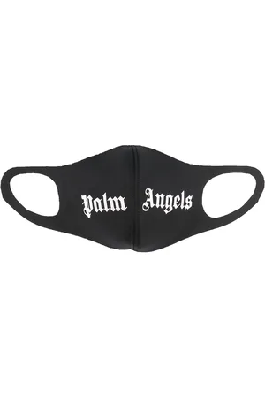 Palm Angels Logo print face mask