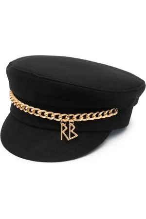 Ruslan Baginskiy Chain-detail baker boy hat