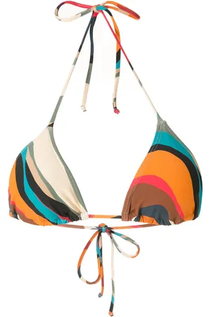 Lygia & Nanny Liso printed bikini top