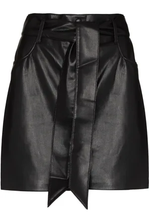 Nanushka Faux-leather mini skirt