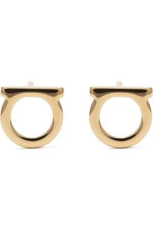 Salvatore Ferragamo Gancini stud earrings
