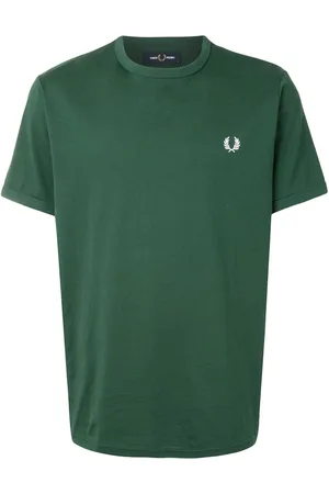 Fred Perry Embroidered logo cotton T-shirt