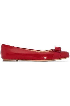 Salvatore Ferragamo Vara bow ballerina shoes