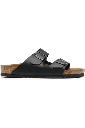 Birkenstock Buckle-fastening leather sandals