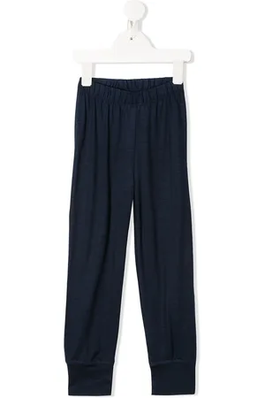 KNOT Merino wool fine knit track pants