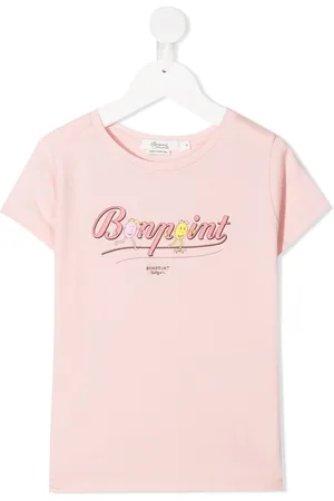 BONPOINT Logo-print short-sleeve T-shirt