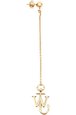 J.W.Anderson Logo-detail drop earring