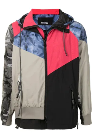 MOSTLY HEARD RARELY SEEN Every Which Way patchwork track jacket