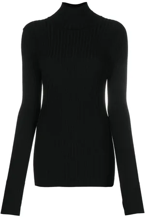 Paco rabanne Roll-neck fitted jumper