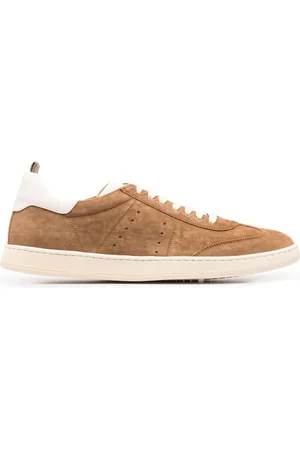 Officine creative Low-top suede sneakers