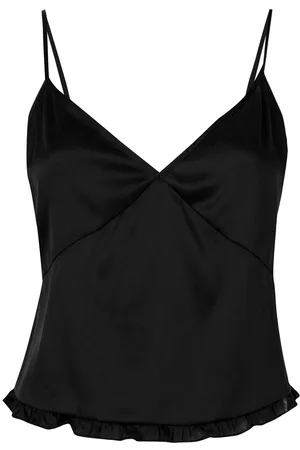 FLEUR DU MAL Silk camisole top