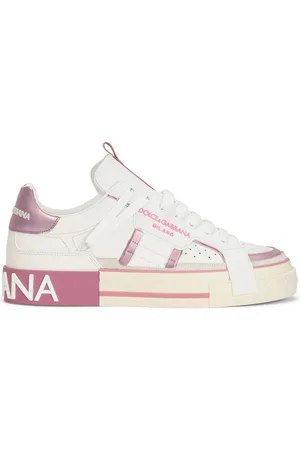 Dolce & Gabbana Logo-stripe low-top sneakers