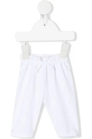 KNOT Bow-detail organic-cotton leggings