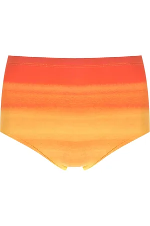AMIR SLAMA Tie-dye gradient swimming trunks