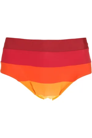 AMIR SLAMA Panelled gradient swimming trunks