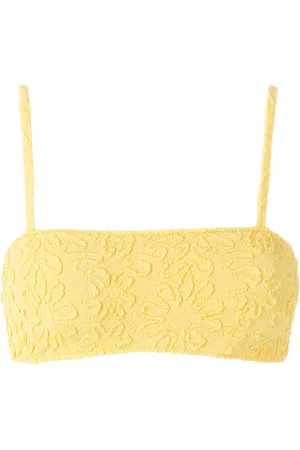 CLUBE BOSSA Zarbo jacquard bikini top