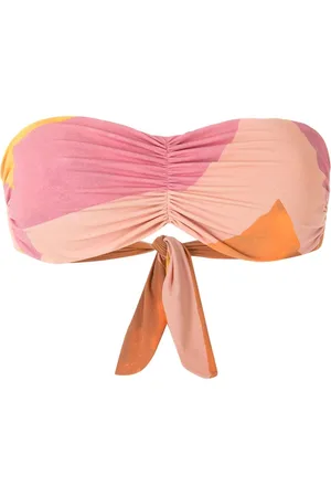 CLUBE BOSSA Venet ruched bikini top