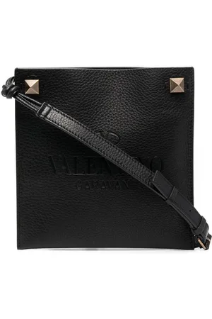 Prada Prada Identity logo-plaque Shoulder Bag - Farfetch