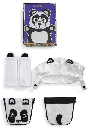 Dolce & Gabbana Panda-print baby carrier cover
