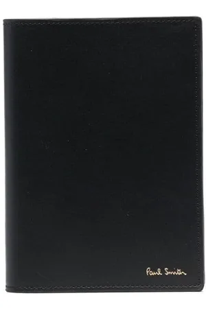 Paul Smith Artist stripe-print leather cardholder