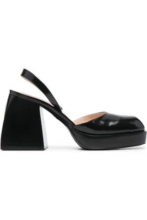 NODALETO High-shine finish pumps