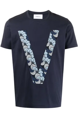 Ports V Monogram-print cotton T-shirt