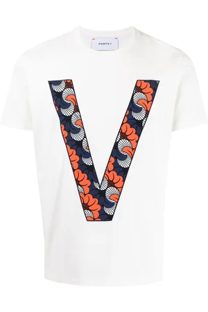 Ports V Monogram-print cotton T-shirt