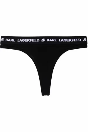 Karl Lagerfeld Logo-waistband thong