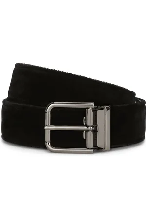 Dolce & Gabbana Buckled velvet belt