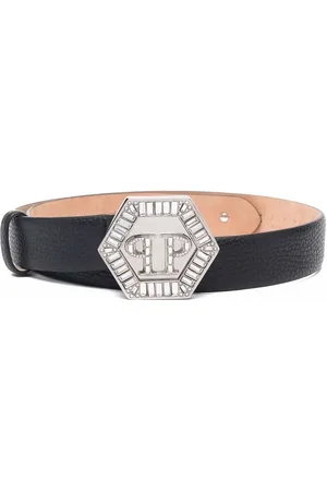 Philipp Plein Logo-buckle belt