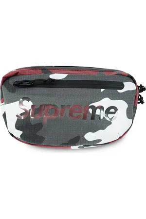 Supreme Camouflage-print belt bag