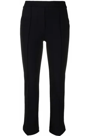 CHIARA BONI Cropped straight-leg trousers