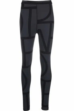 Totême Monogram two-tone leggings