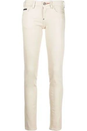 Philipp Plein Iconic slim-fit denim leggings