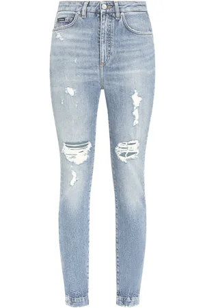 Dolce & Gabbana Audrey distressed skinny jeans