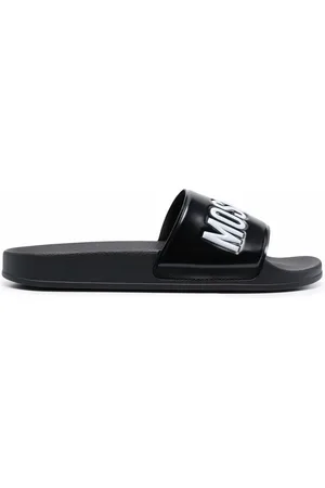Moschino Logo-print slides