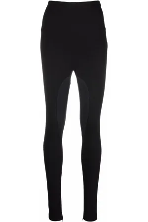 Philipp Plein Two-tone high-waisted leggings