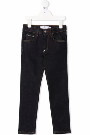 Philipp Plein Mid-rise straight-leg jeans
