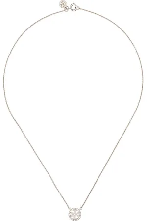 Tory Burch Miller Double T crystal necklace