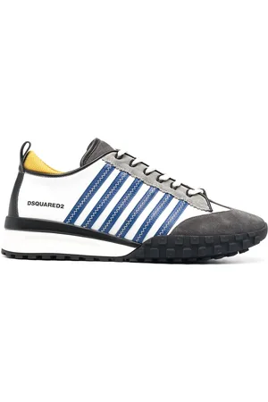 Dsquared2 Jagged stripe low-top sneakers