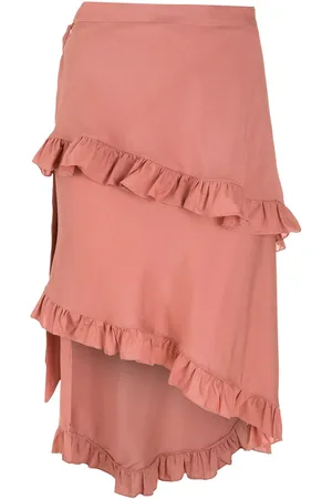 CLUBE BOSSA Feine ruffled skirt