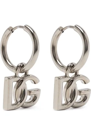 Dolce & Gabbana DG-logo hoop earrings