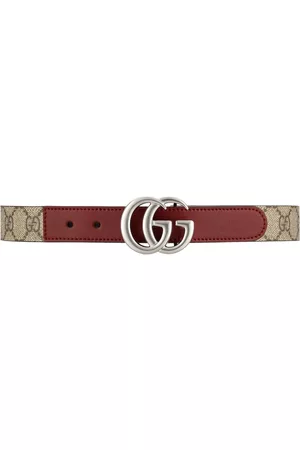 Gucci Belts - GG logo-plaque belt