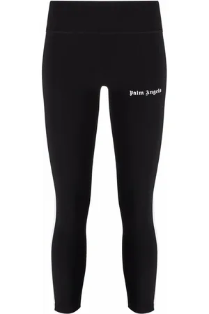 Palm Angels Logo-print high-rise leggings