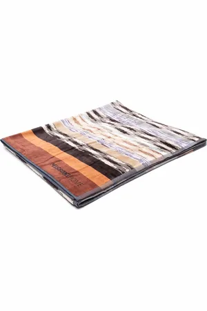Missoni Striped cotton beach towel