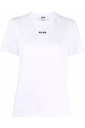 Msgm Logo-print short-sleeved T-shirt