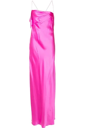 Michelle Mason Bias-cut silk gown